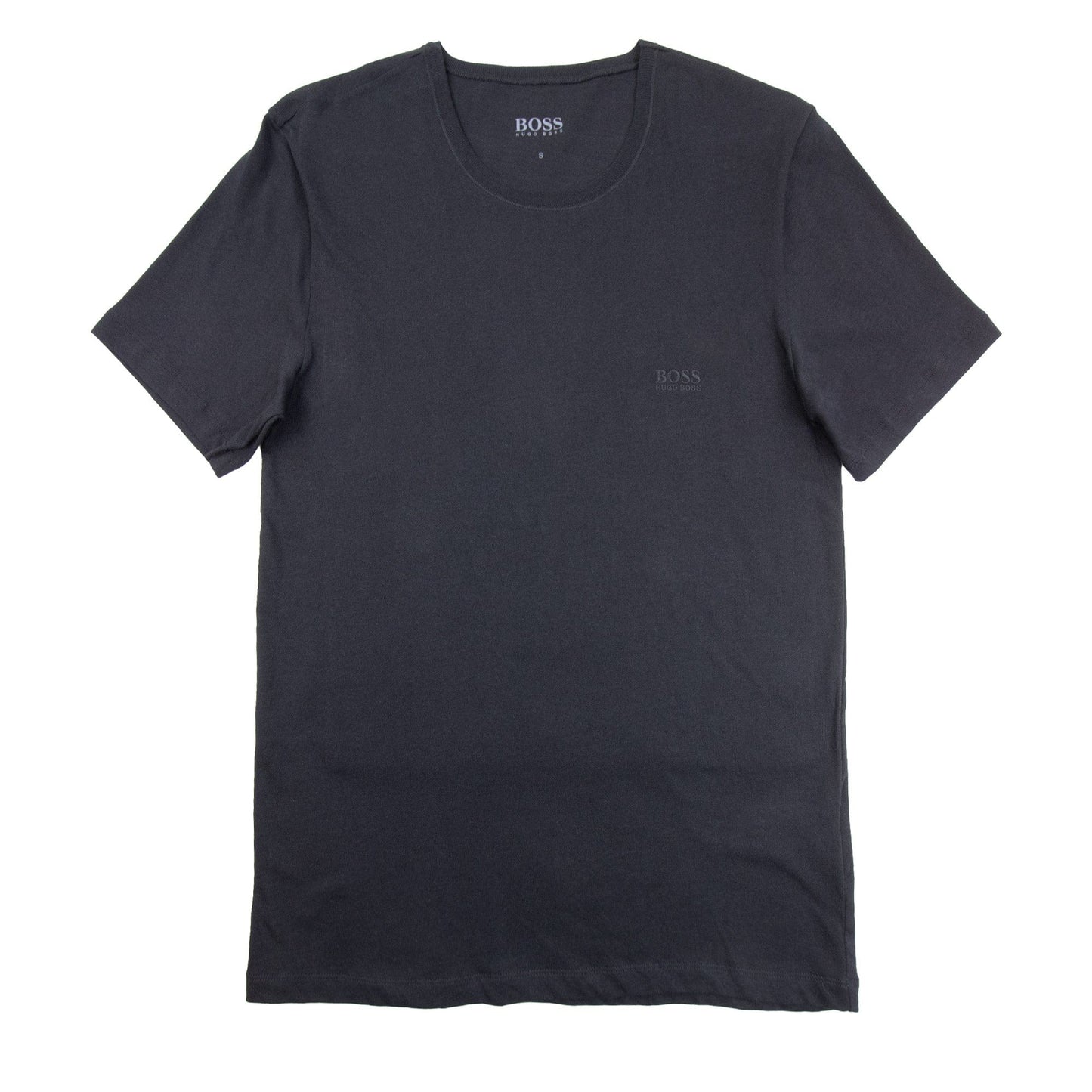 Pre-Loved BOSS Mens Regular Fit Crew Neck Black Small