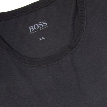 Pre-Loved BOSS Mens Regular Fit Crew Neck Black 3XL