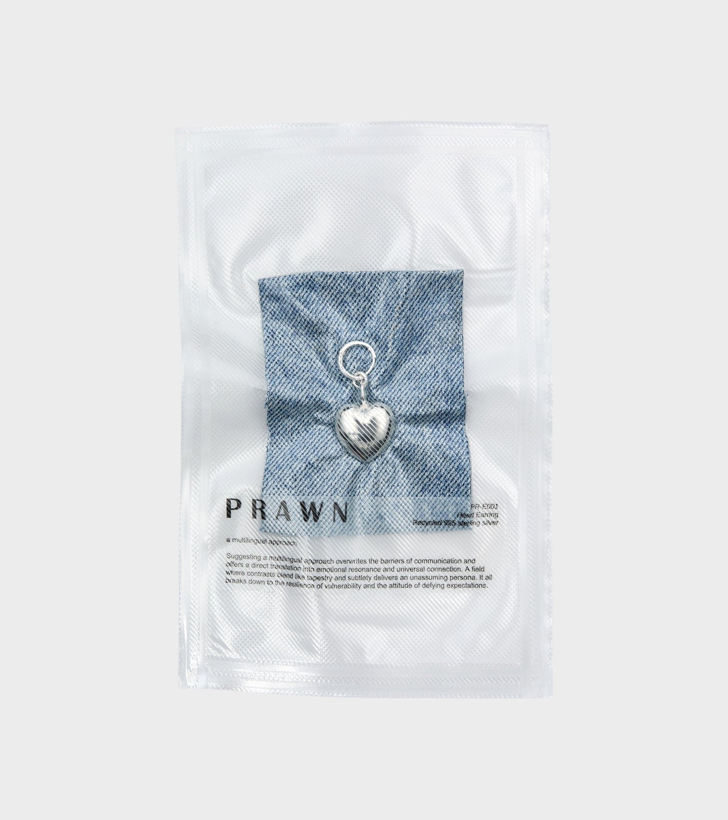 Heart Hoop Silver