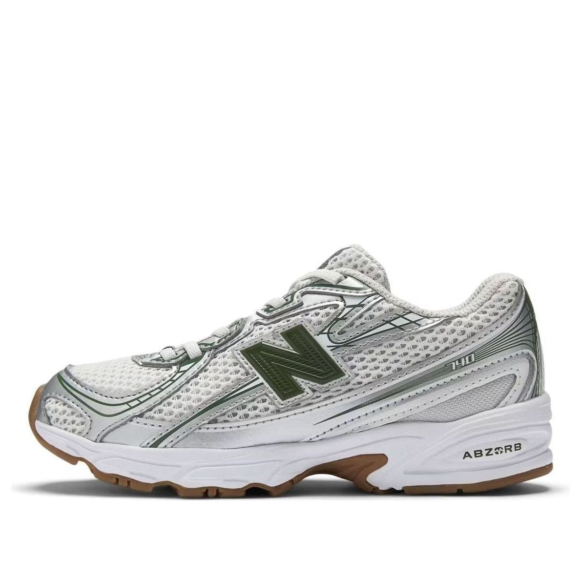 (PS) New Balance 740 Bungee 'Silver Metallic Dark Alpine Green' PZ740SF