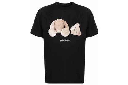 PALM ANGELS TEDDY BEAR T-SHIRT BLACK