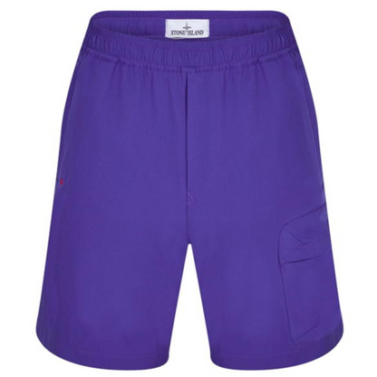 Stone Island Marina Blue Cargo Shorts