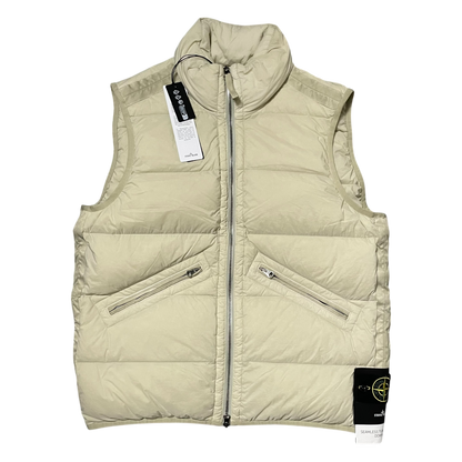 Stone Island Garment Dye Seamless Tunnel Bodywarmer