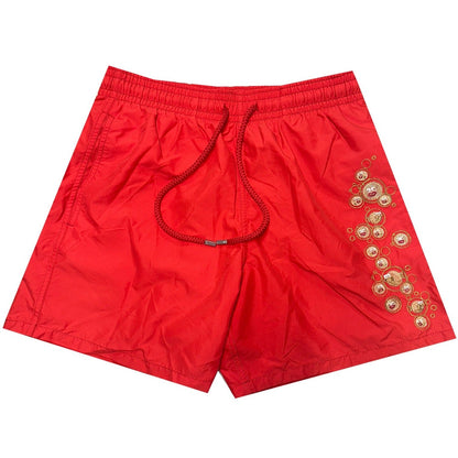 Vilebrequin Red Logo Swim Shorts