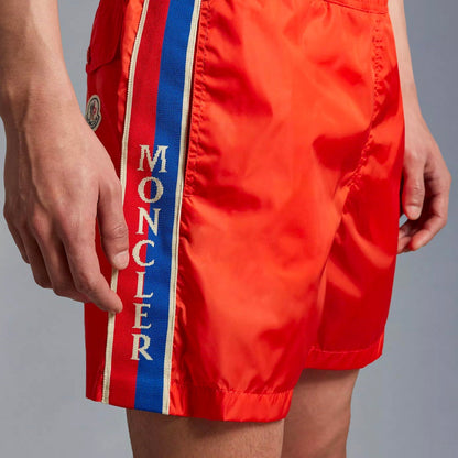 Moncler Tape Logo Swimshorts