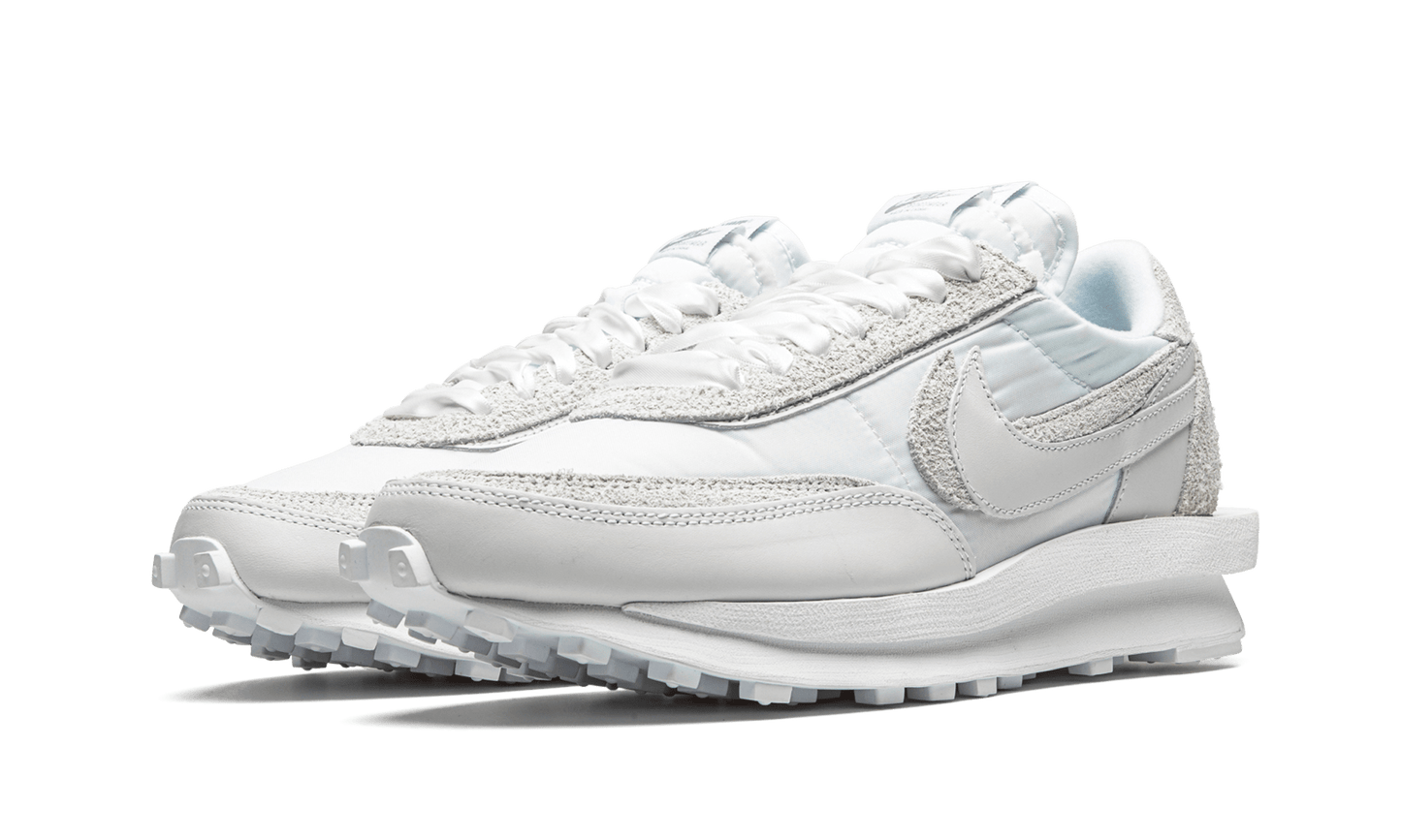 NIKE LDWAFFLE "SACAI-WHITE NYLON"
