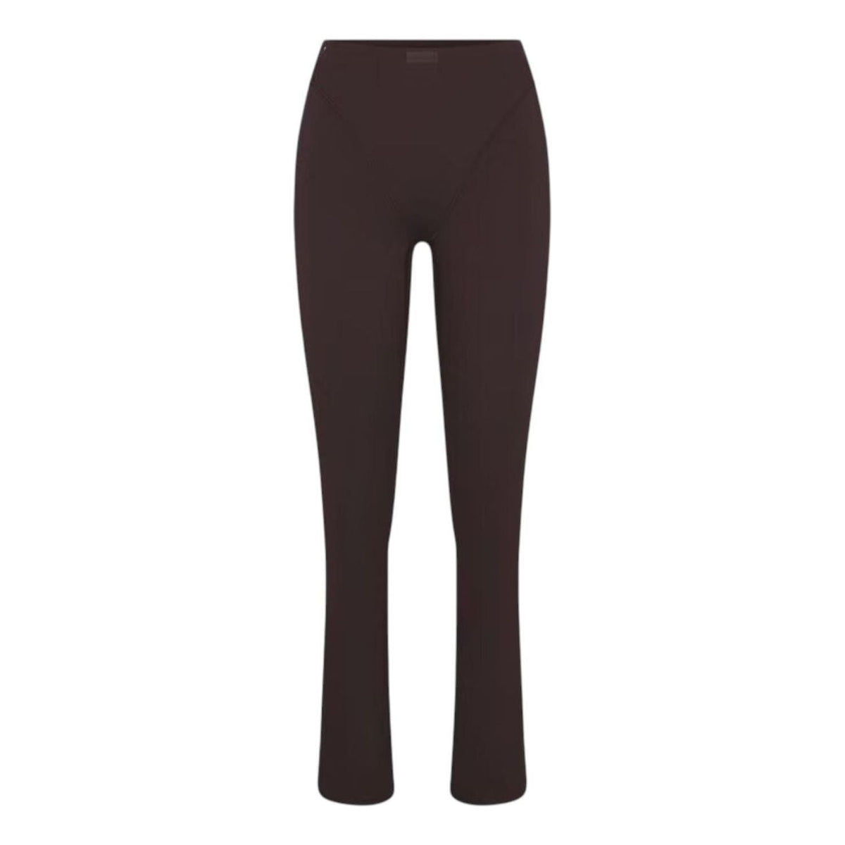 (WMNS) Nike x SKIMS Matte High-Waisted V-Panel Straight Leggings 'Dark Sepia' PTLEG8619W-DSP