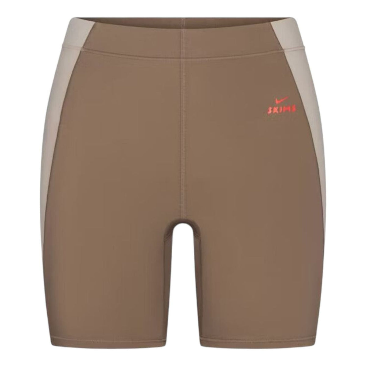 (WMNS) Nike x SKIMS Shine High-Waisted 5" Biker Shorts 'Truffle Stone' SHSHO9501W-TST