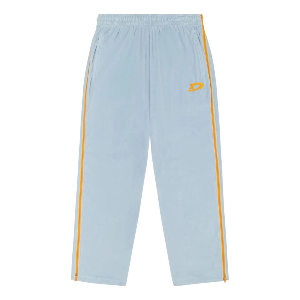 Denim Tears Velour Warmup Track Pants 'Light Blue' SS25BWT002