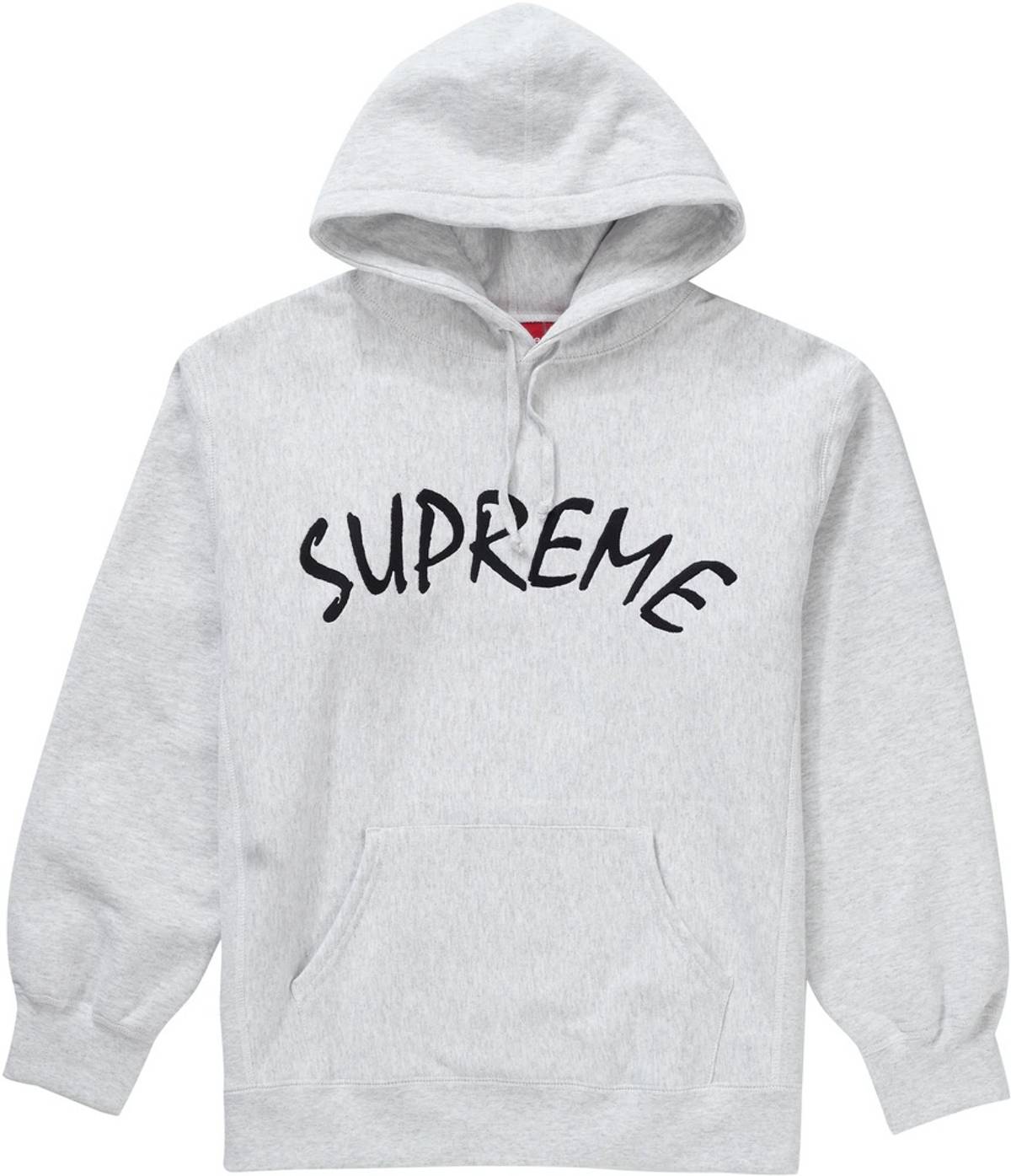 SUPREME FTP ARC HOODIE ASH GREY