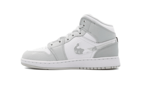 JORDAN 1 MID GREY CAMO GS