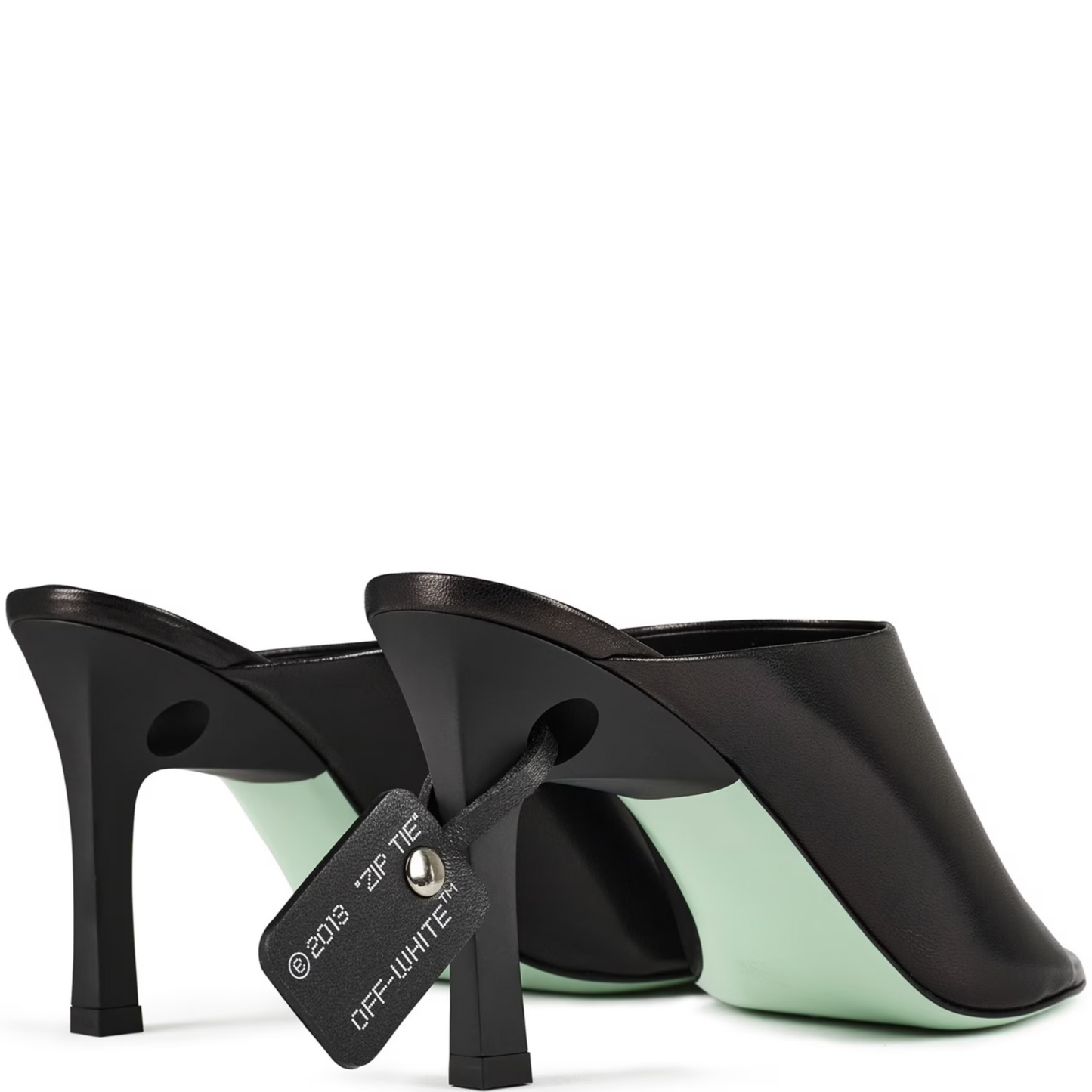 Womens Off-White Meteor Heeled Mule