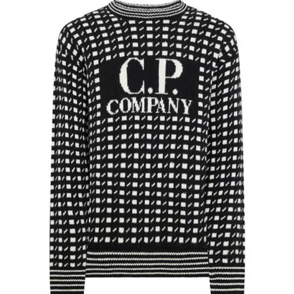 CP Company Logo Knitted Sweatshirt