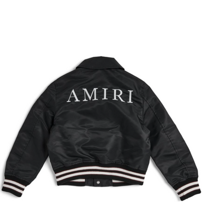 Kids Amiri Logo Bomber Jacket
