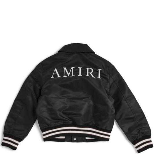 Kids Amiri Logo Bomber Jacket