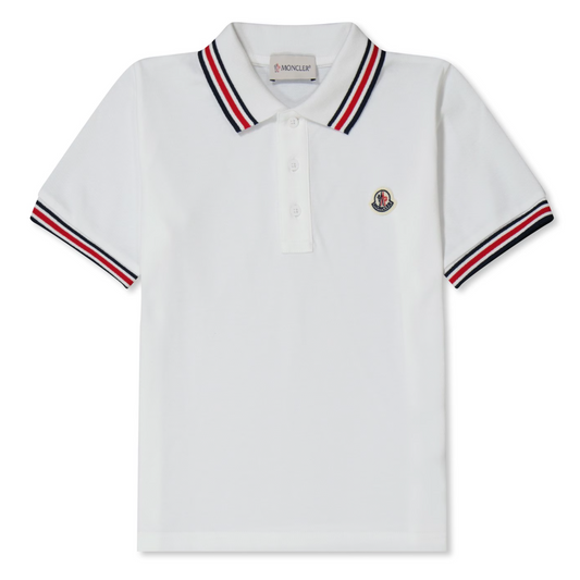 Kids Moncler Logo Polo Shirt Set