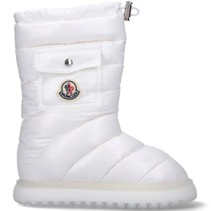 Moncler Gaia White Snow Boots