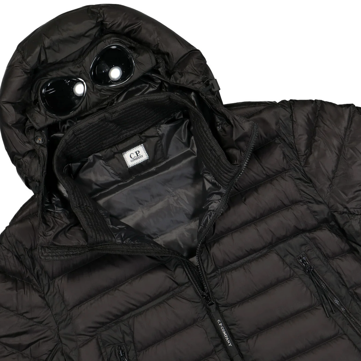 CP Company Black DD Shell Goggle Jacket