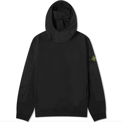 Stone Island Nylon Mixed Hoodie