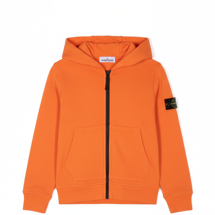 Stone Island Junior Zipped Hoodie