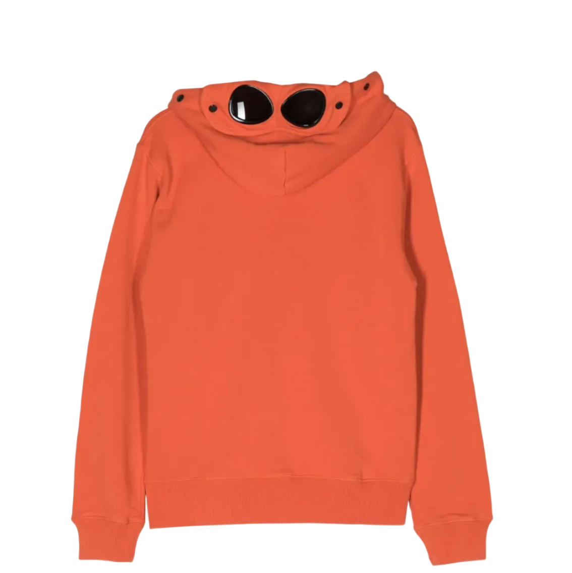 Kids CP Company Orange Goggle Hoodie
