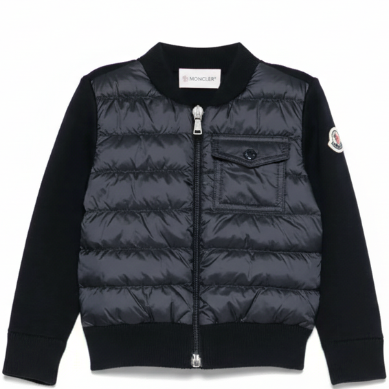 Infants Moncler Padded Wool Jacket
