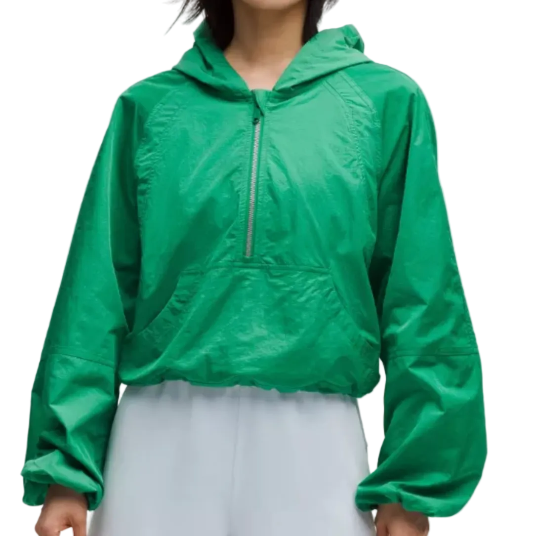 Womens Lululemon Scuba Cropped Anorak