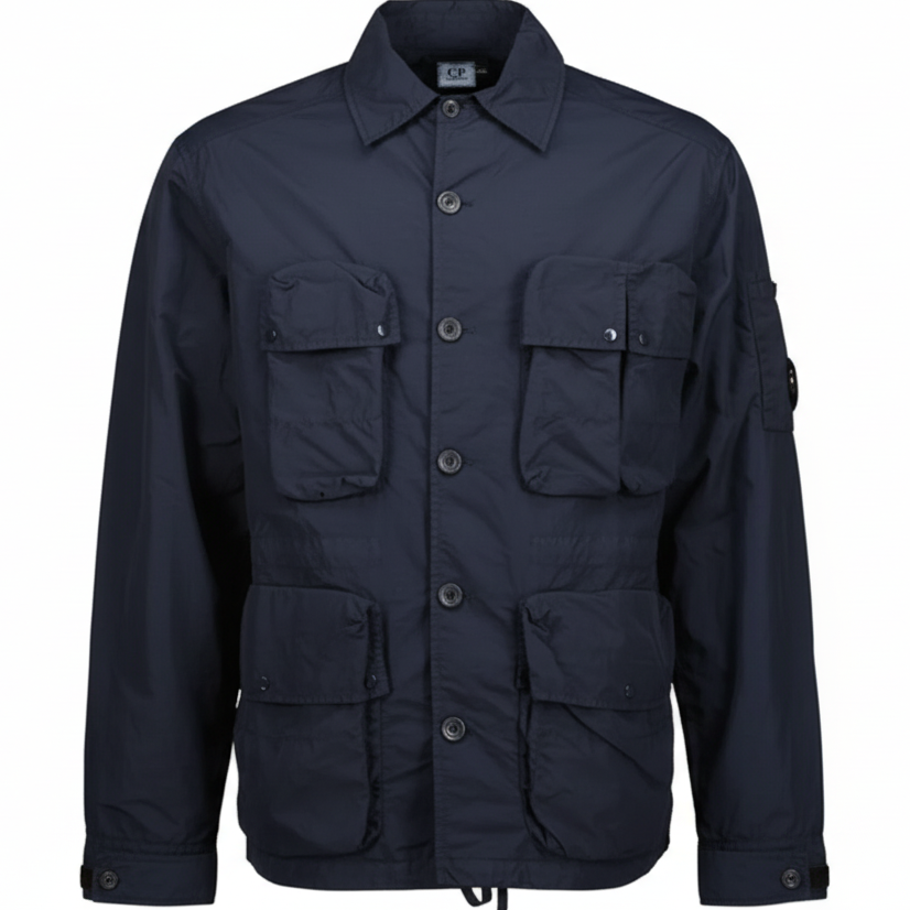 CP Company Flatt Nylon Utility Lens Overshirt