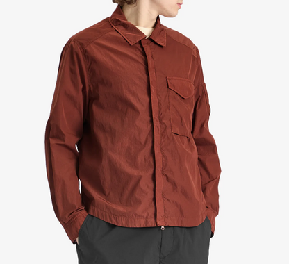 CP Company Chrome R Full Zip Overshirt