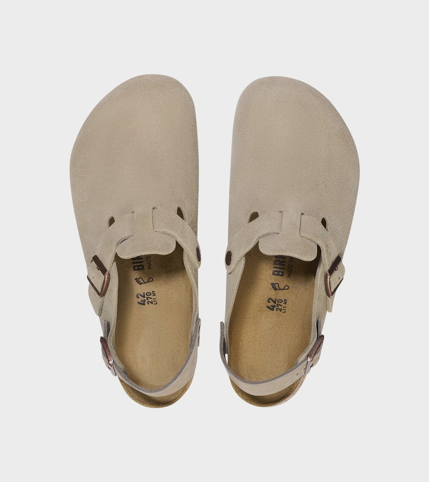 Tokio II Suede Leather Taupe