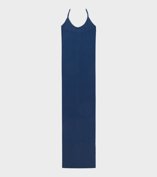 101 Strap Rib Dress Marine