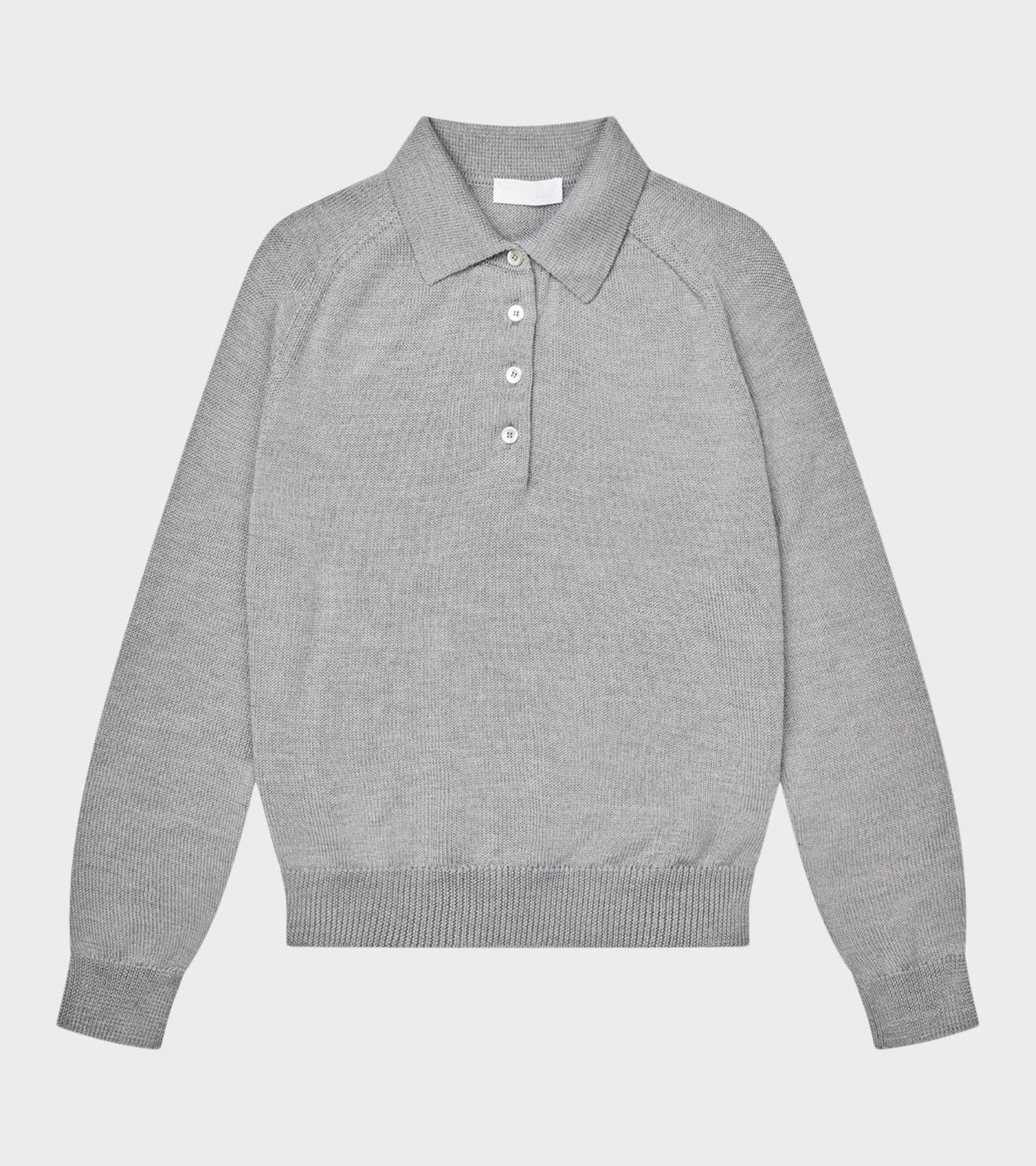 Lings Polo Knit Grey