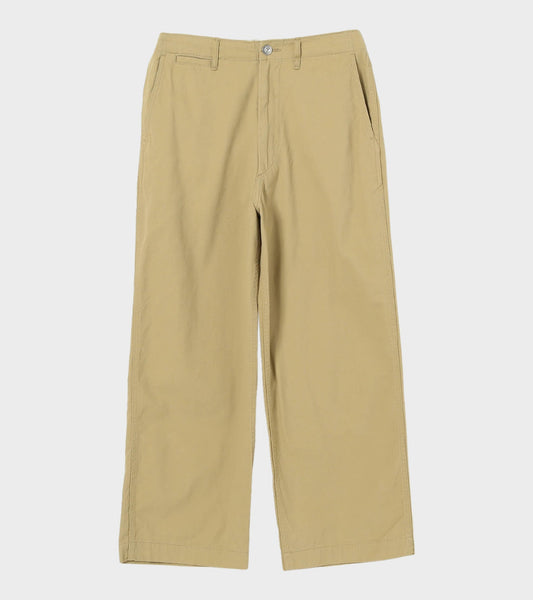 Wide Chino Pants Beige