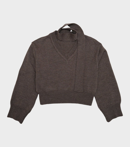 Nanna Knit Sweater Taupe