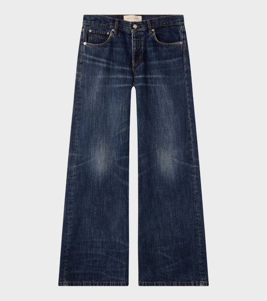 Kyoto Jeans Dark Blue Righe