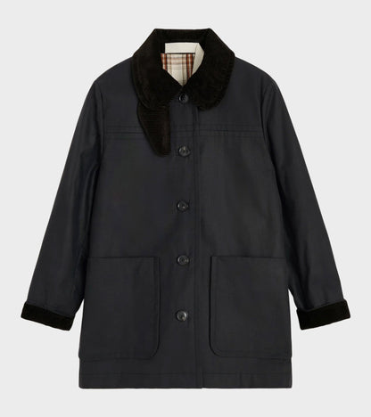Jamie Jacket Ripstop Oilskin Antracite