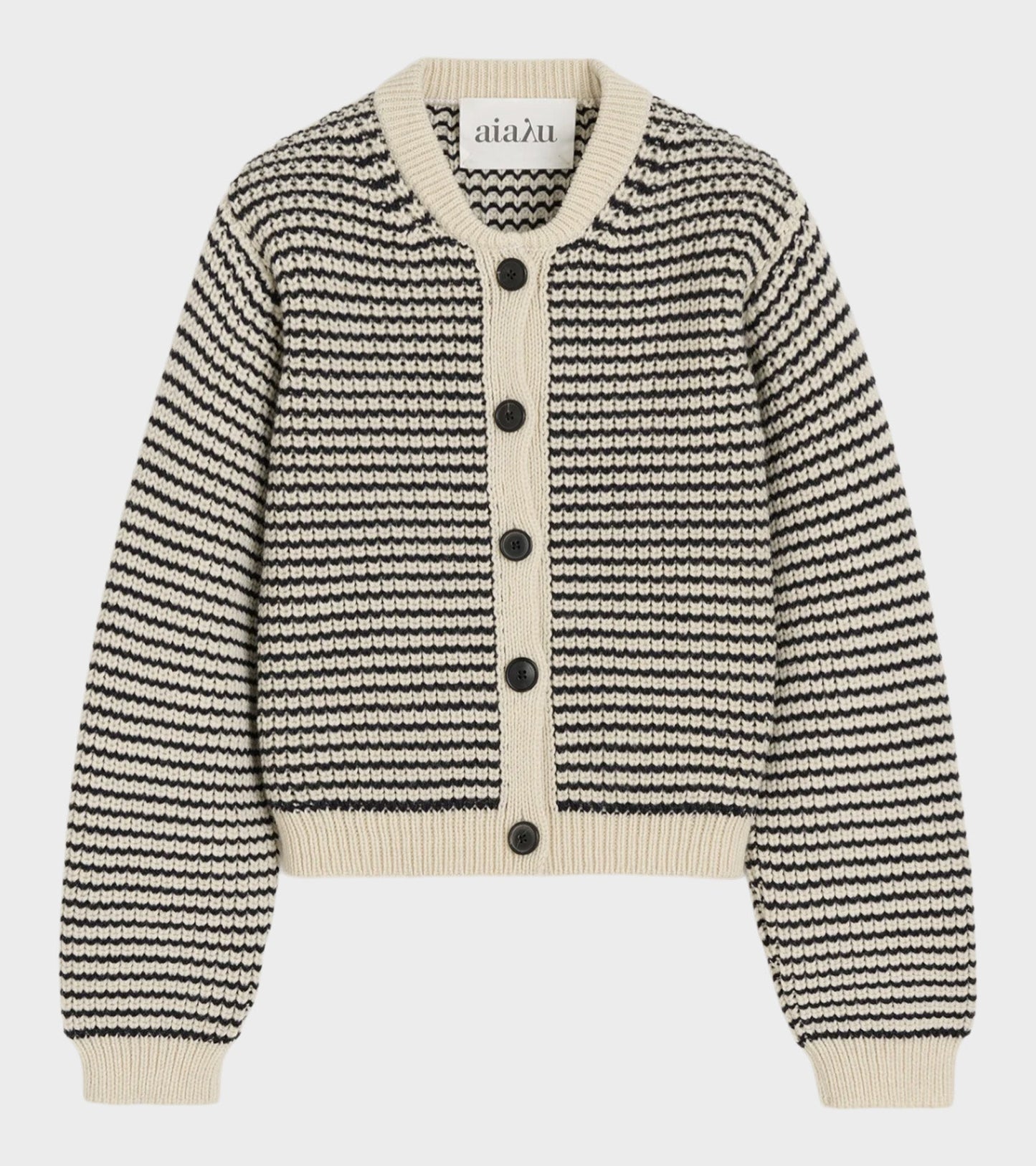 Shiva Cardigan Mix Black Navy