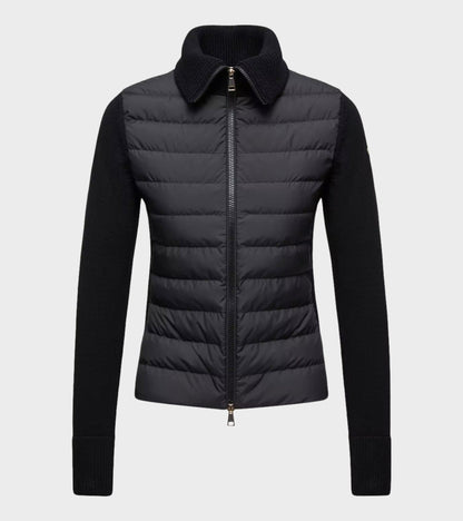 Wool Zip-up Jacket Black