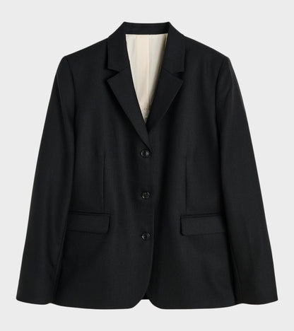 Mason Wool Blazer Black