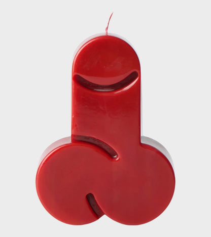 Burn Baby Burn Candle Red