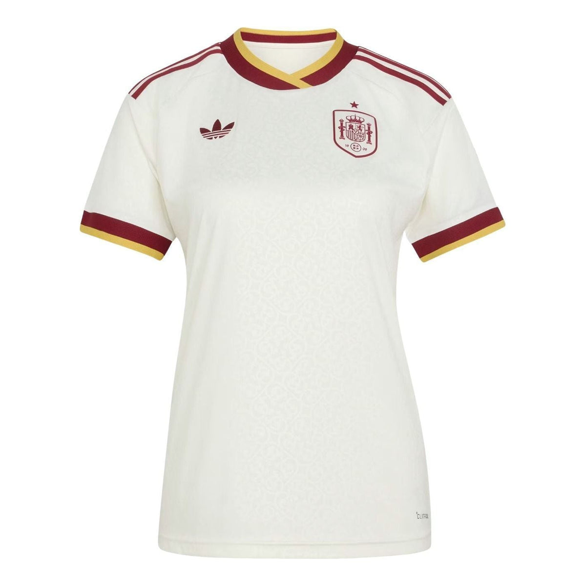 (WMNS) adidas Spain 26 Away Jersey Asia Sizing 'Off White' KB0476