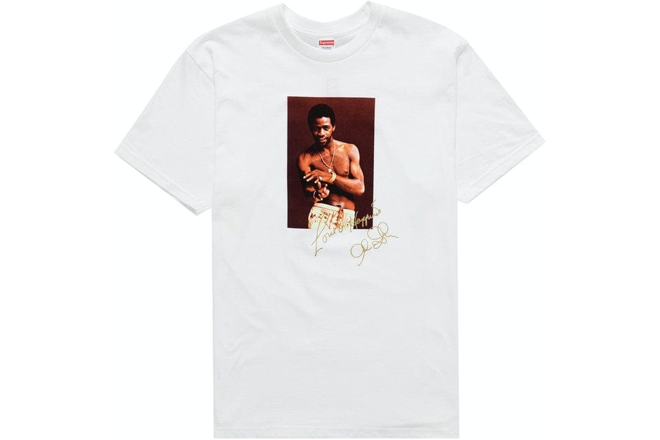 SUPREME AL GREEN TEE WHITE