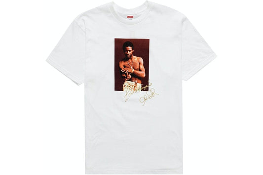 SUPREME AL GREEN TEE WHITE