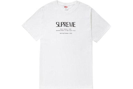 SUPREME ANNO DOMINI TEE WHITE