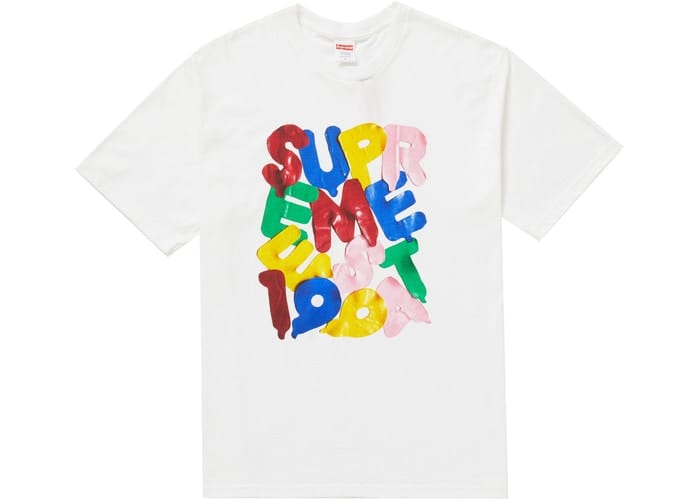 SUPREME BALLOONS TEE WHITE