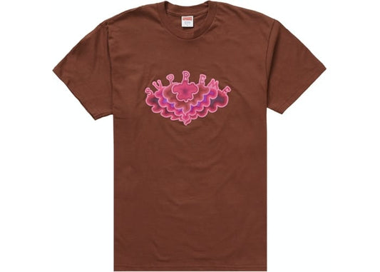 SUPREME CLOUD TEE BROWN