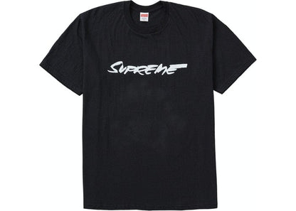 SUPREME FUTURA LOGO TEE BLACK