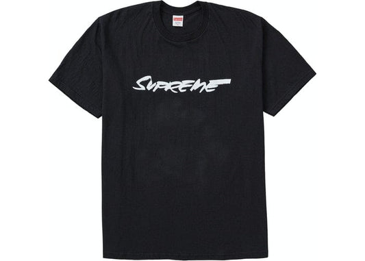 SUPREME FUTURA LOGO TEE BLACK