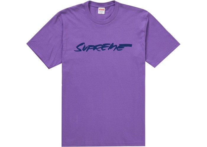 SUPREME FUTURA LOGO TEE PURPLE