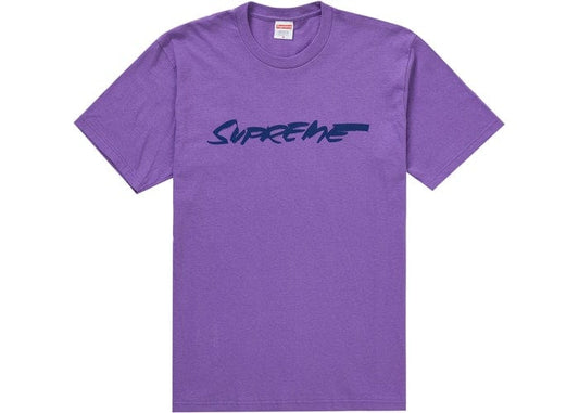 SUPREME FUTURA LOGO TEE PURPLE